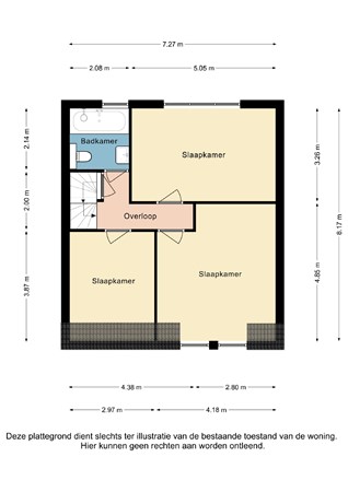 Plattegrond - Hendrik Van Veldekestraat 50, 6367 SC Voerendaal - Hendrik van Veldekestraat 50 Voerendaal - Verdieping 2D.jpg